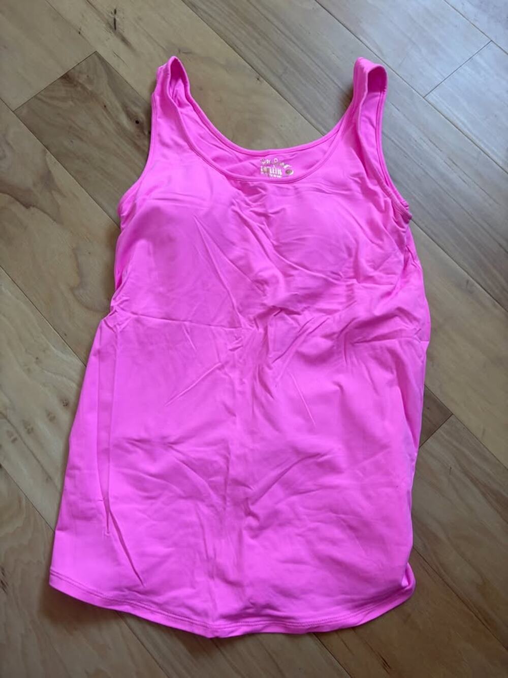 Lilly Pulitzer Luxletic Hot Pink Tank - Size S